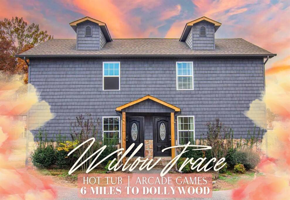 Willow Trace: Family Retreat, Hot Tub, Gaming! 鸽子谷 外观 照片